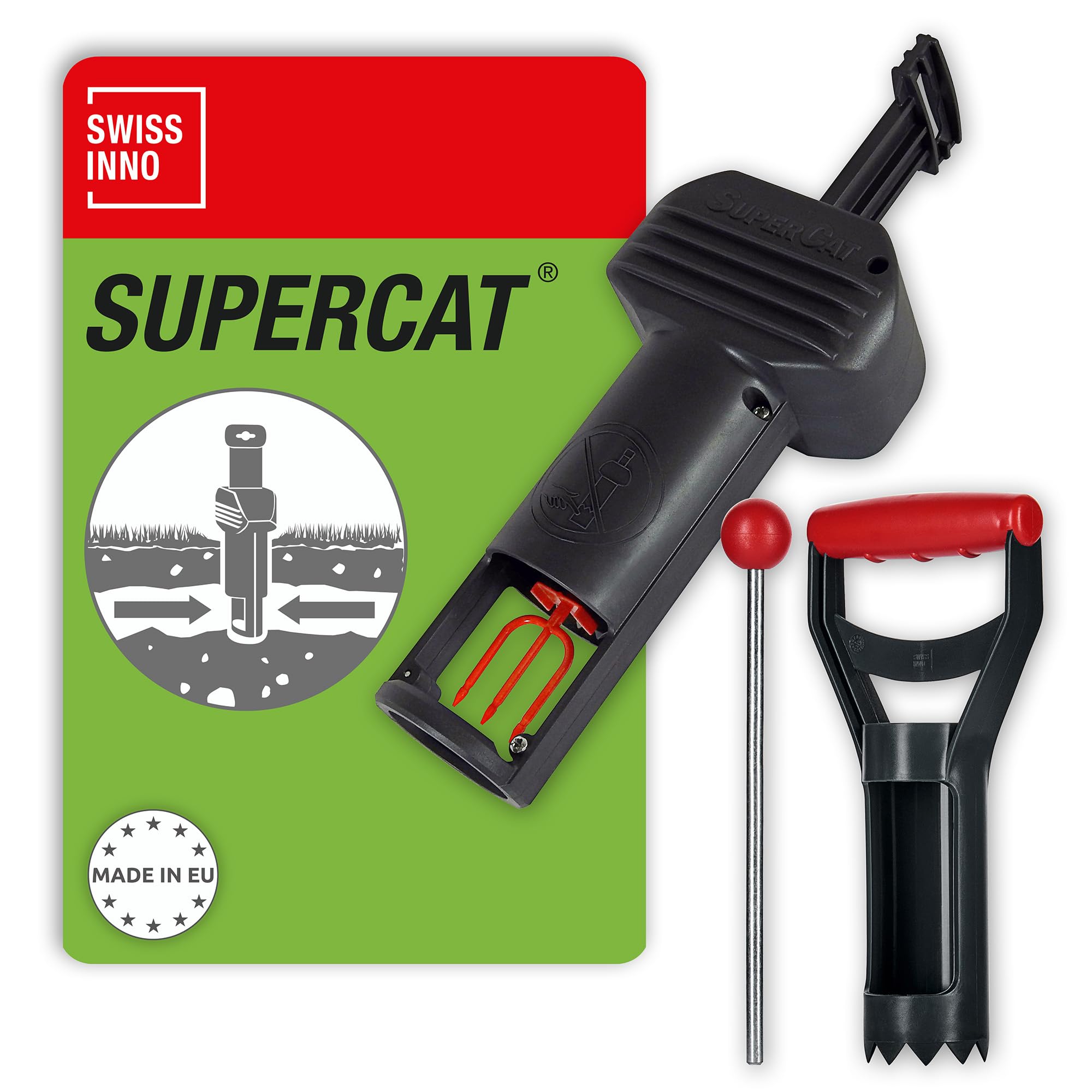 Amazon.com : SWISSINNO Gopher & Vole Trap PRO SuperCat – 1 Tunnel